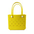 Women's Tote Bag Shopping Outdoor Contract Medium Waterproof Eva Bag with Charm